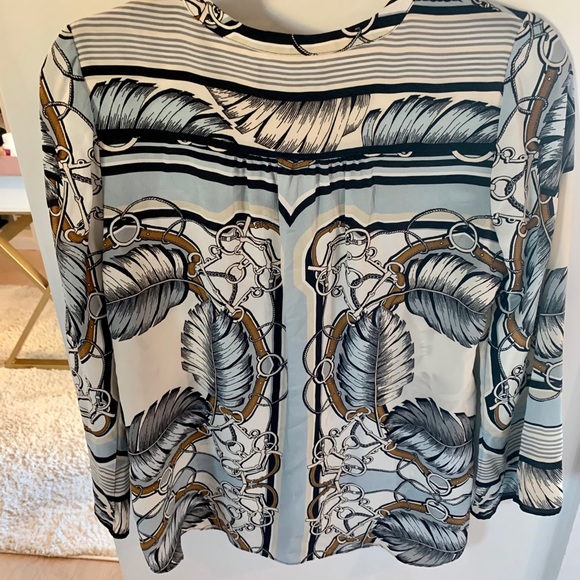 Hale Bob silk blouse - Picture 6 of 8